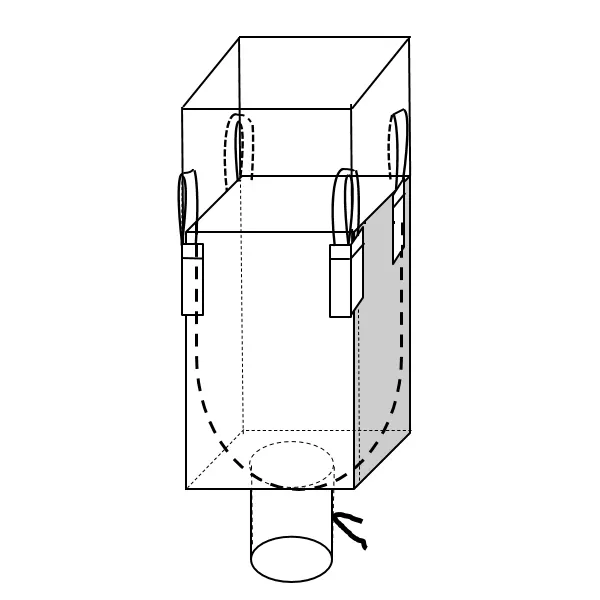 Sheun Pan CO., Ltd._Top Skirt Bottom Spout with liner